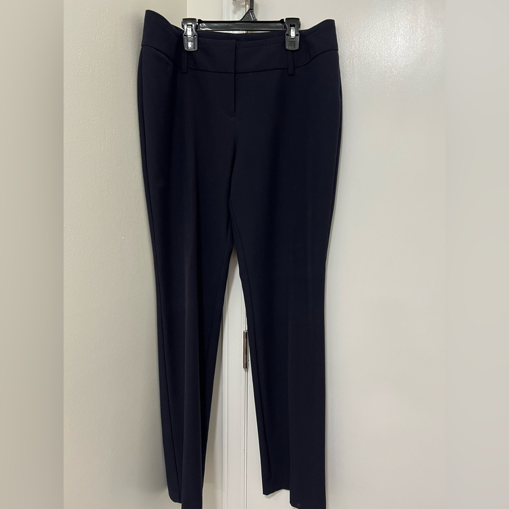 Worthington Navy Women's Straight Leg Pants